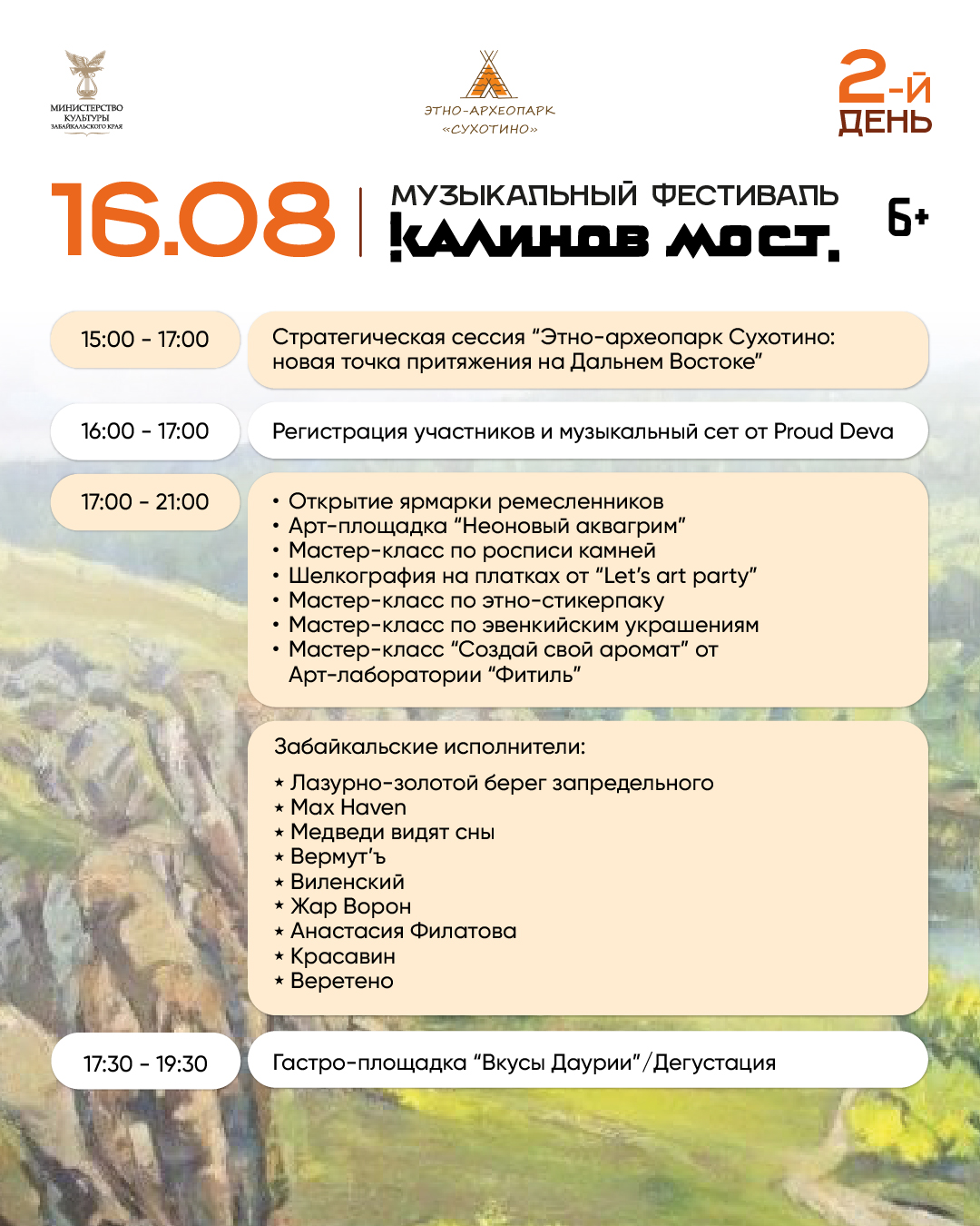 Расписание дня